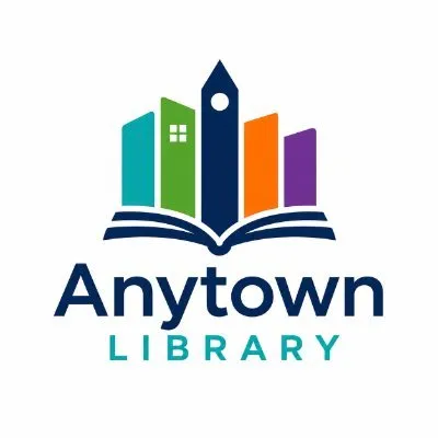 Anytown Library logo